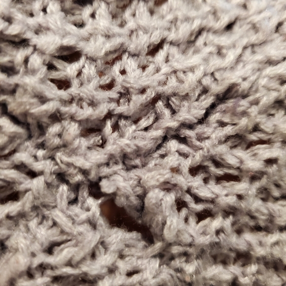 Revamped Purple Knit Long Open Cardigan Sz XS - Picture 5 of 5